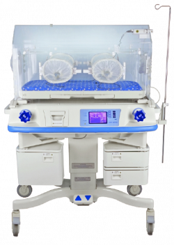 Used BabyGuard 1120-04 incubator (oxygen + scales)