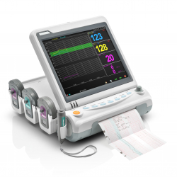 Fetal monitors for twins examination